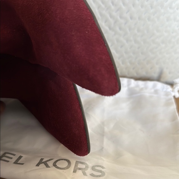 Michael Kors Viola Suede Embellished Suede Bootie - Picture 5 of 10